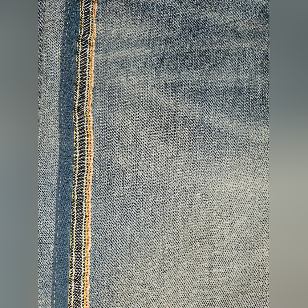 Anthropologie Pilcro Side Stripe Slim Boyfriend Jeans Light Mid Rise Sz 25/0 - Picture 8 of 13
